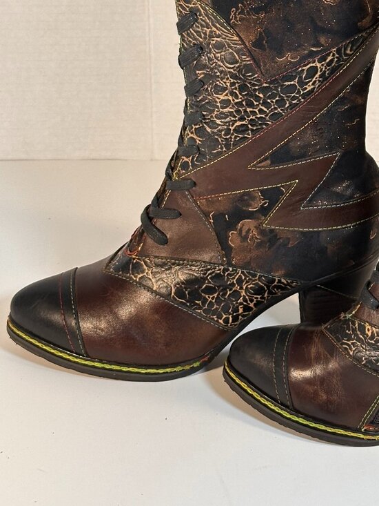 Women's size 6.5 Glamour Boots tall - Picture 13 of 16